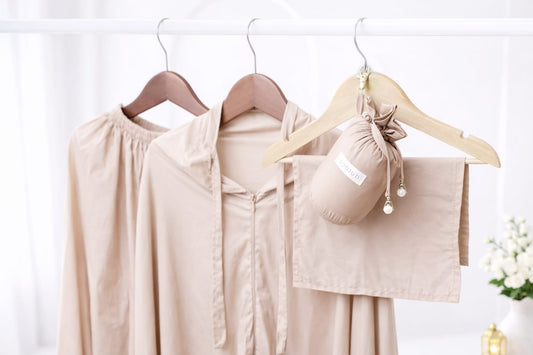 DHUHR - Jilbab Portable Sable